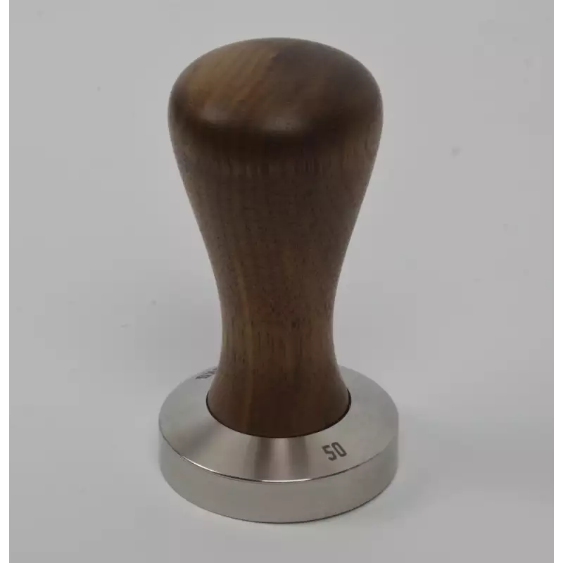 Brooks 50mm tamper avec poignée en noyer américain