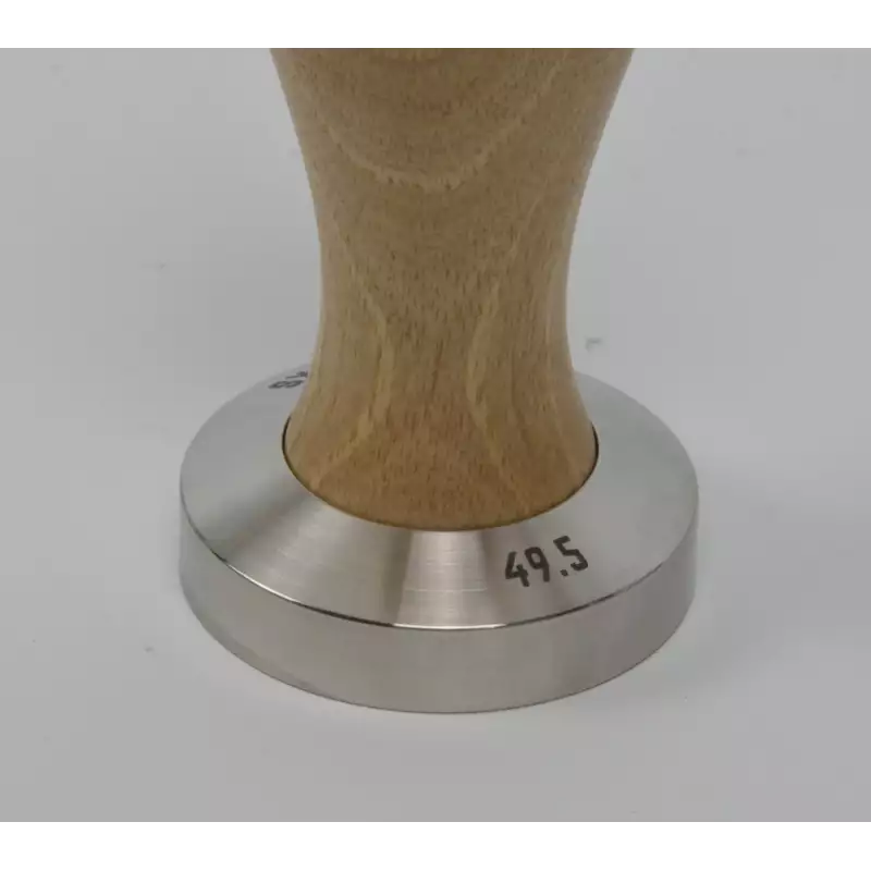 tamper 49.5mm noyer européen