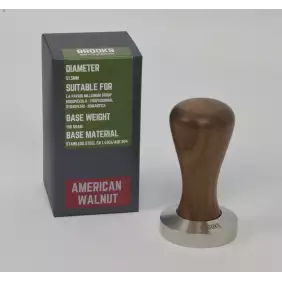 Pavoni millenium tamper 51.5mm noyer américain