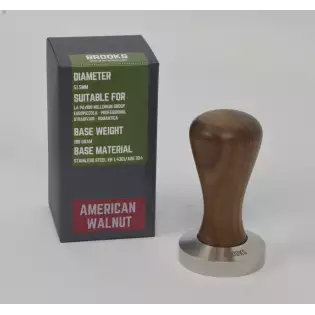 Pavoni millenium tamper 51.5mm noyer américain