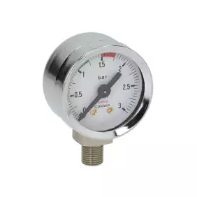 Elektra Microcasa pressure gauge chrome