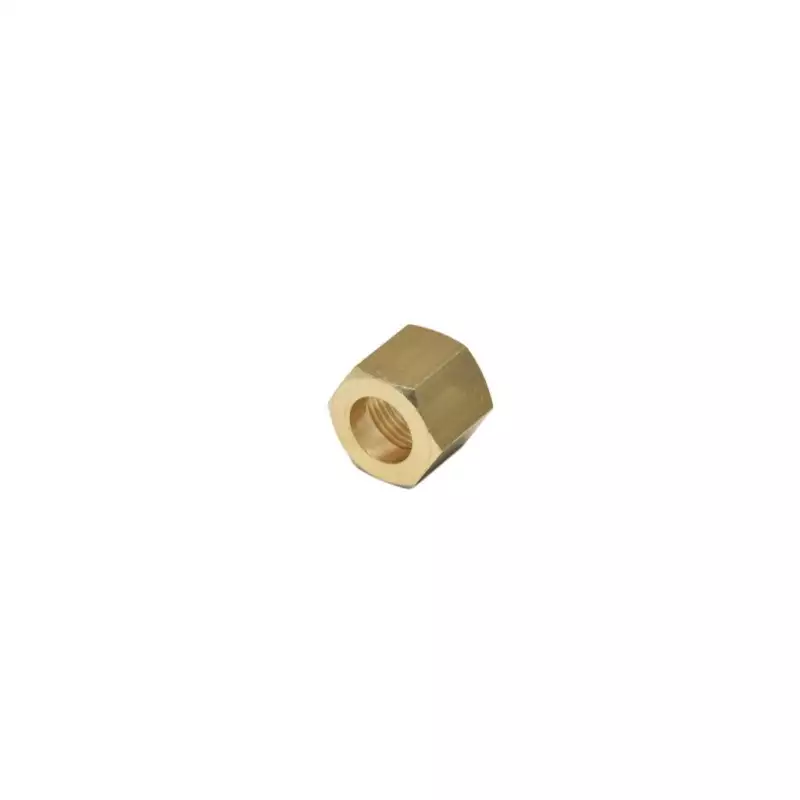 Brass nut 3/8 for 8mm welding cap