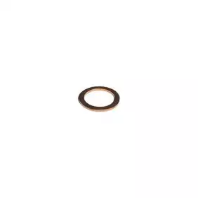 Flat copper gasket 28x24x1mm