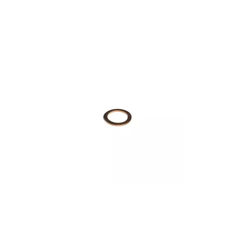 Flat copper gasket 28x24x1mm