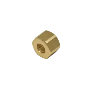 Brass nut 1/2 for 12mm welding cap