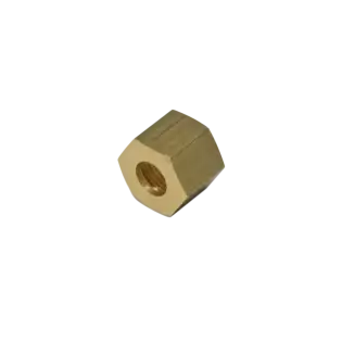 Brass nut 3/8 for 10 mm welding cap