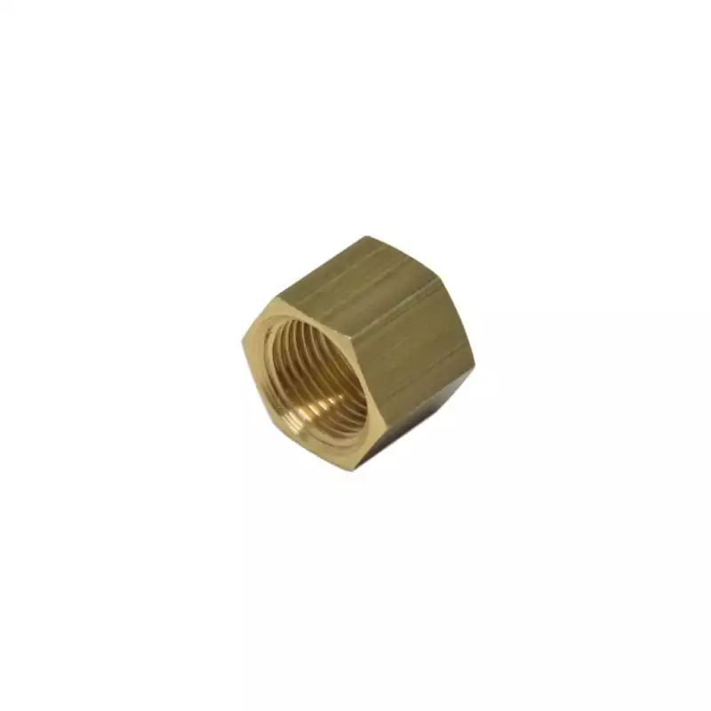 Brass nut 3/8 for 10 mm welding cap