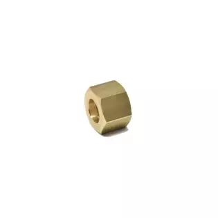 Brass nut 1/2for 14mm welding cap