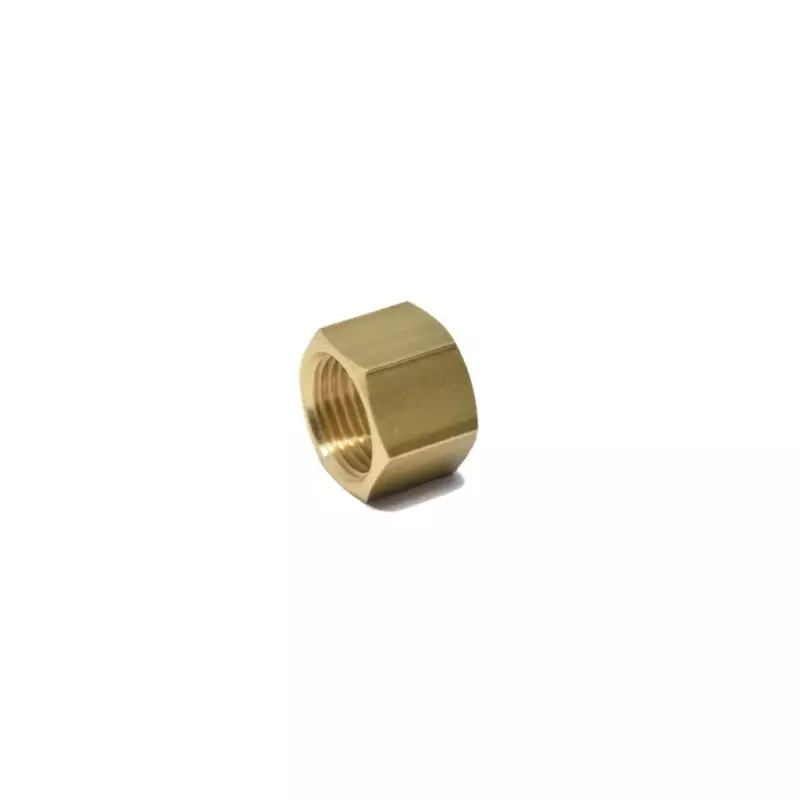 Brass nut 1/2for 14mm welding cap