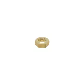 Brass half nut 1/4" 7mm hex 20