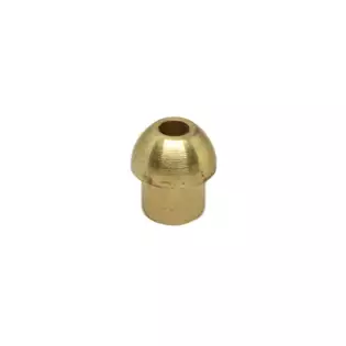 Welding end cap dia 6 mm nut 1/4"