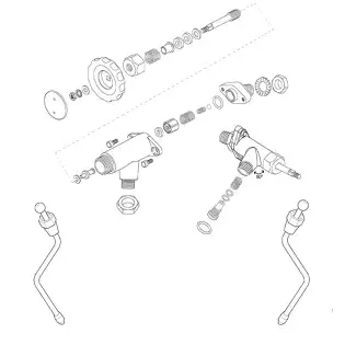 Vibiemme Replica manuale steam/water valve