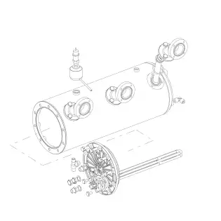 La Pavoni Diamante Leva boiler spare parts