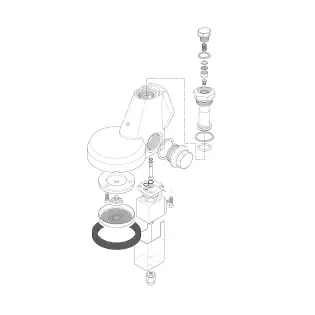 Faema E61 Jubilé Parts group